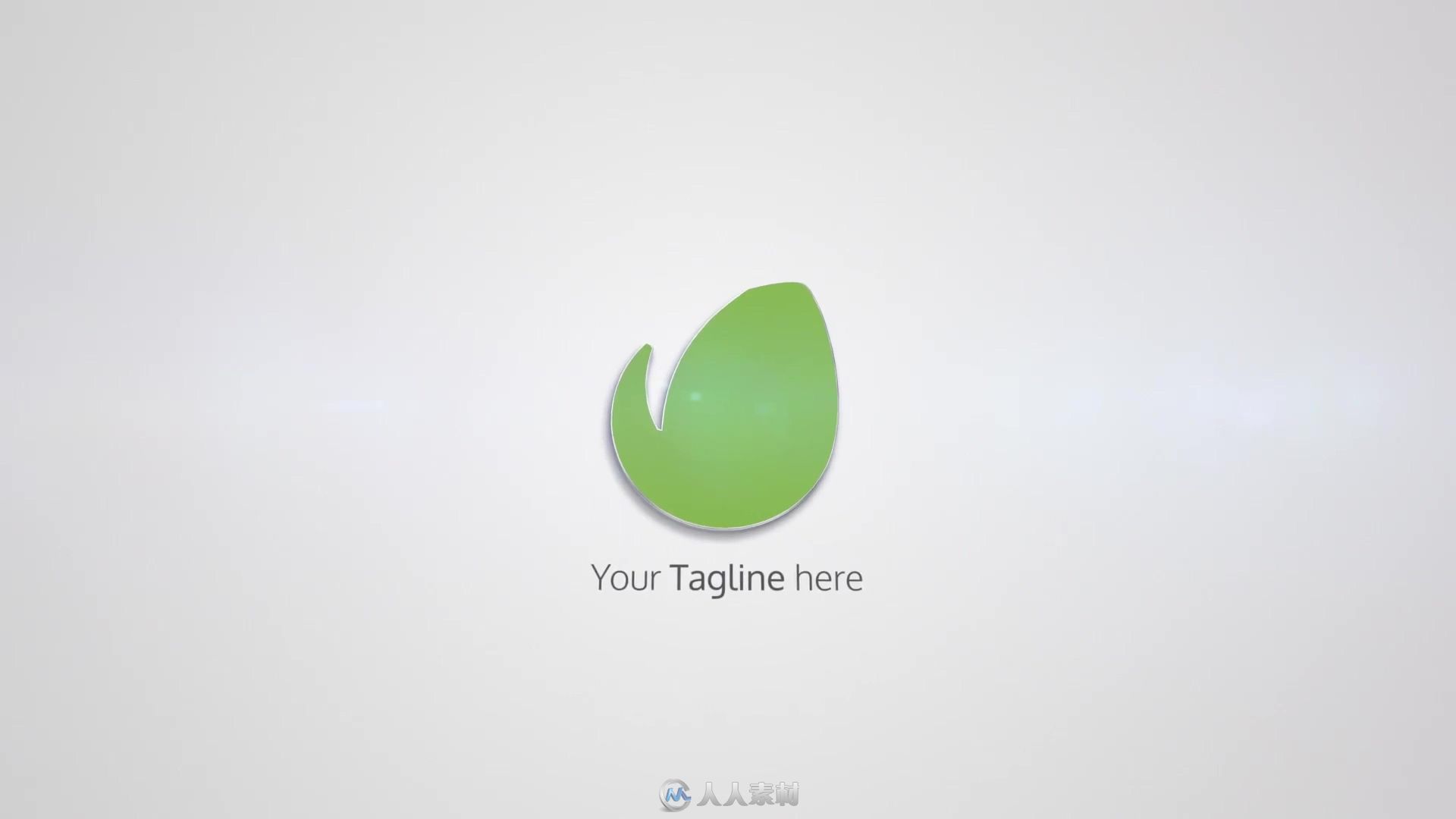 4K 简单简洁大气的时尚标志LOGO演绎AE模板 Quick Clean Bling Logo 3