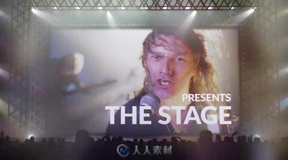 大气令人振奋的现场活动宣传视频AE模板   The Stage Live Event Promo