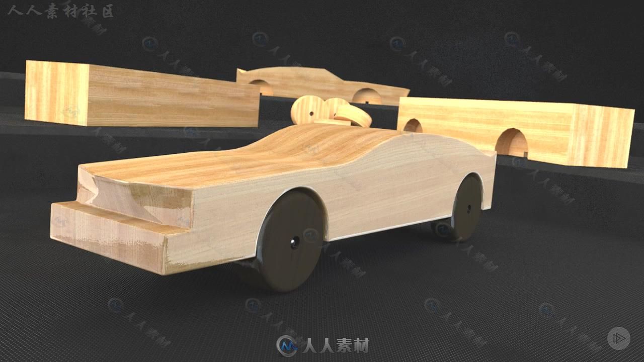 Fusion360木质玩具设计训练视频教程