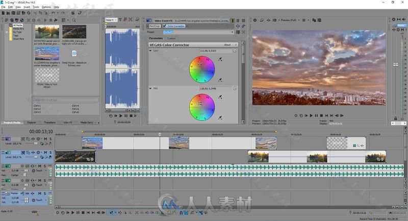 Vegas专业影视非编软件V14.0.0.201版 MAGIX VEGAS PRO V14.0.0.201 WIN X64