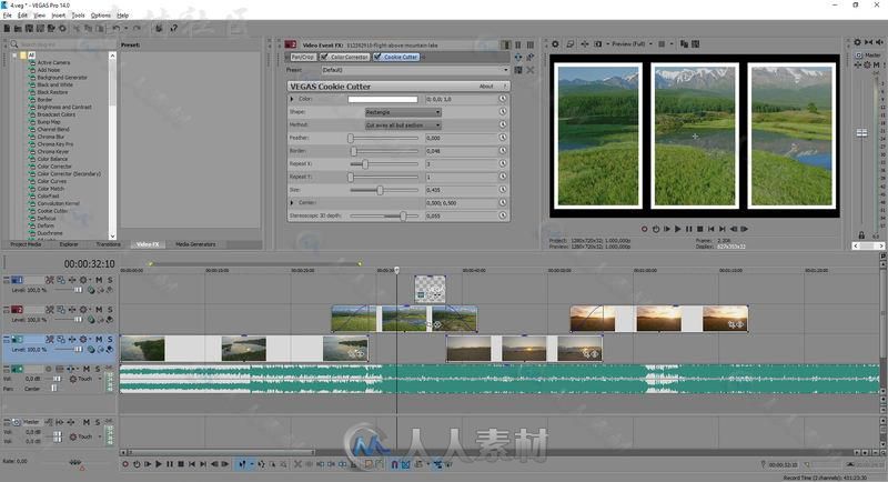 Vegas专业影视非编软件V14.0.0.201版 MAGIX VEGAS PRO V14.0.0.201 WIN X64