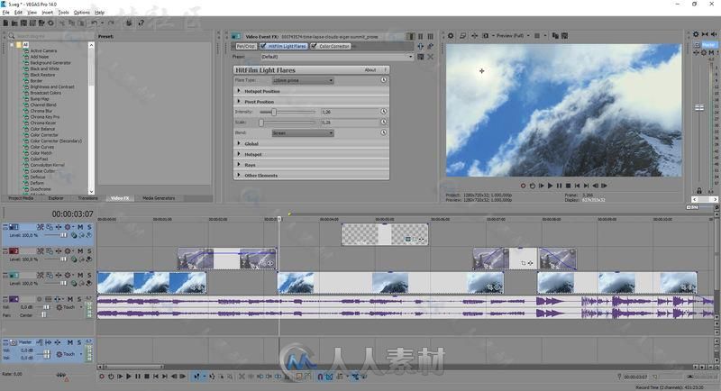 Vegas专业影视非编软件V14.0.0.201版 MAGIX VEGAS PRO V14.0.0.201 WIN X64