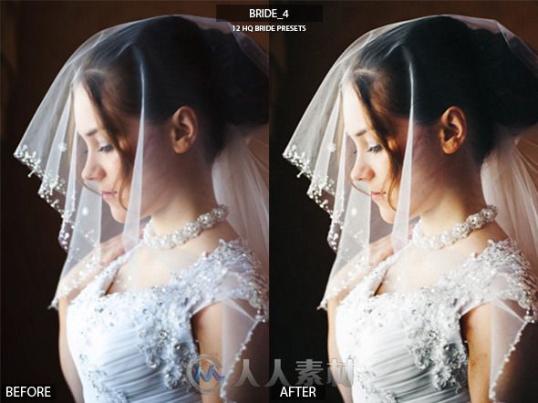 12款新娘照片展示lightroom预设graphicriver-10621421-12-hq-bride-presets