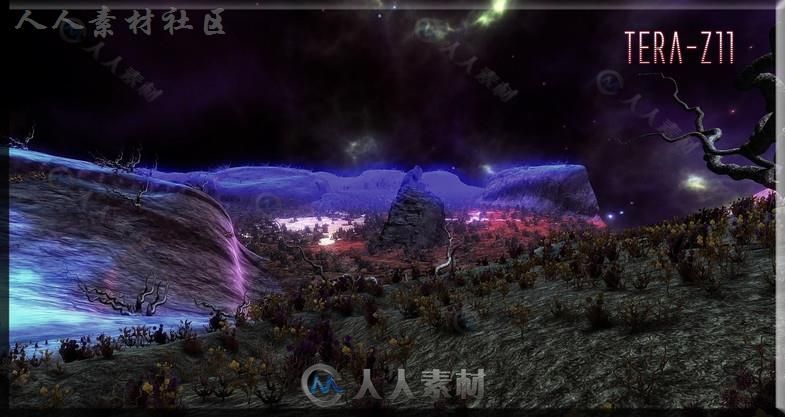 吸引人的地形风景环境模型Unity3D素材资源