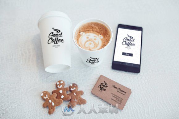 真人手持咖啡杯品牌展示PSD模板Coffee Branding Mock-up Vol 2