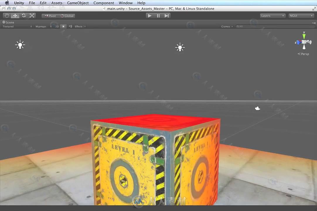 Unity游戏引擎开发技术基础训练视频教程 UDEMY UNITY 3D GAME DEVELOPMENT 3D ENGI...