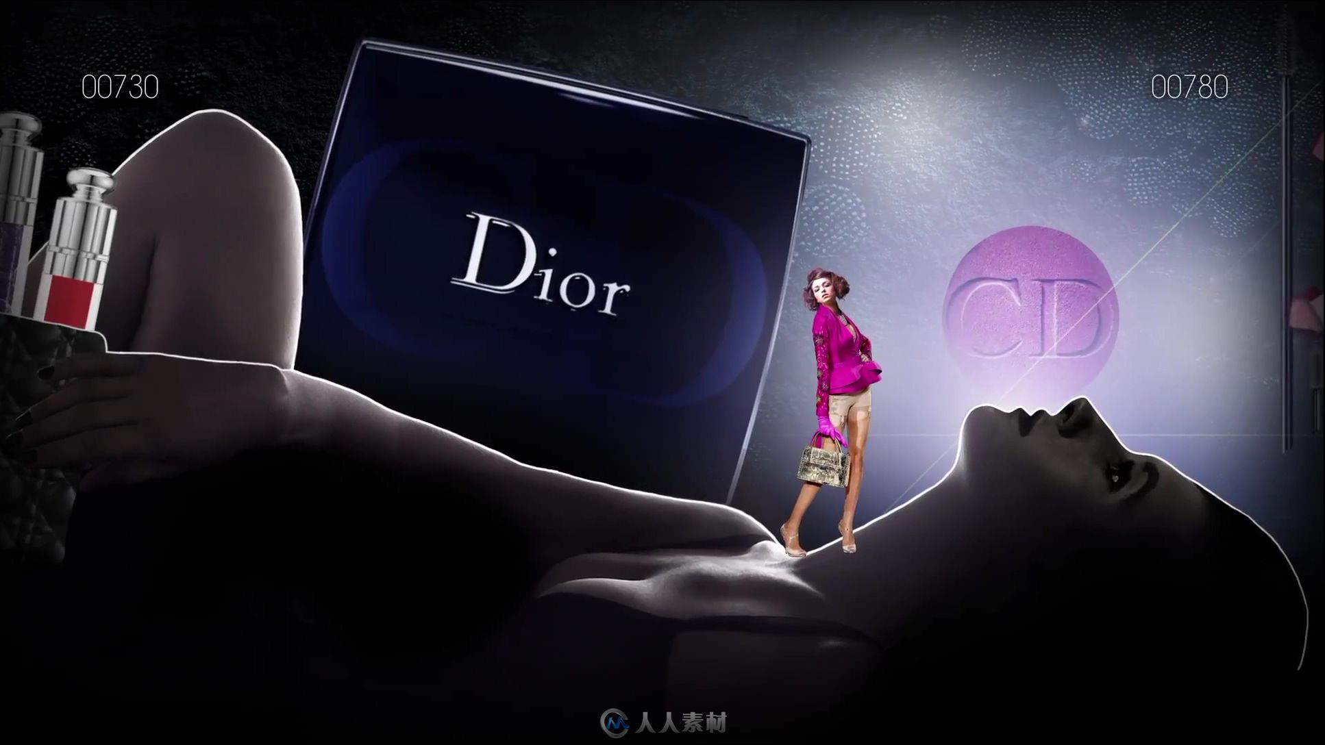欧美时尚广告赏析 Dior迪奥广告.GAMES.1080p