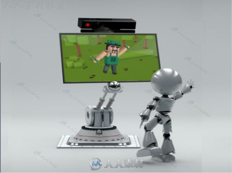 Kinect动作捕捉动画Avatar系统脚本Unity游戏素材资源