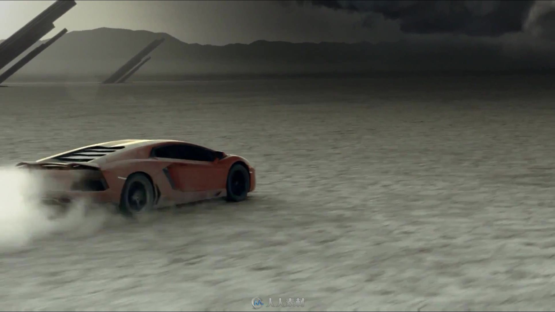 欧美时尚广告赏析 Lamborghini.Aventador.LP700-4.广告.1080p