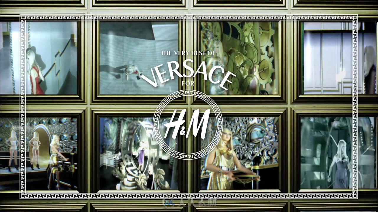 欧美时尚广告赏析 Versace.for.H&amp;M广告木偶篇