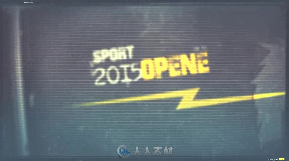 史诗炫酷粒子光斑体育运动电视栏目视频包装AE模板Videohive Sport Style Opener 1...