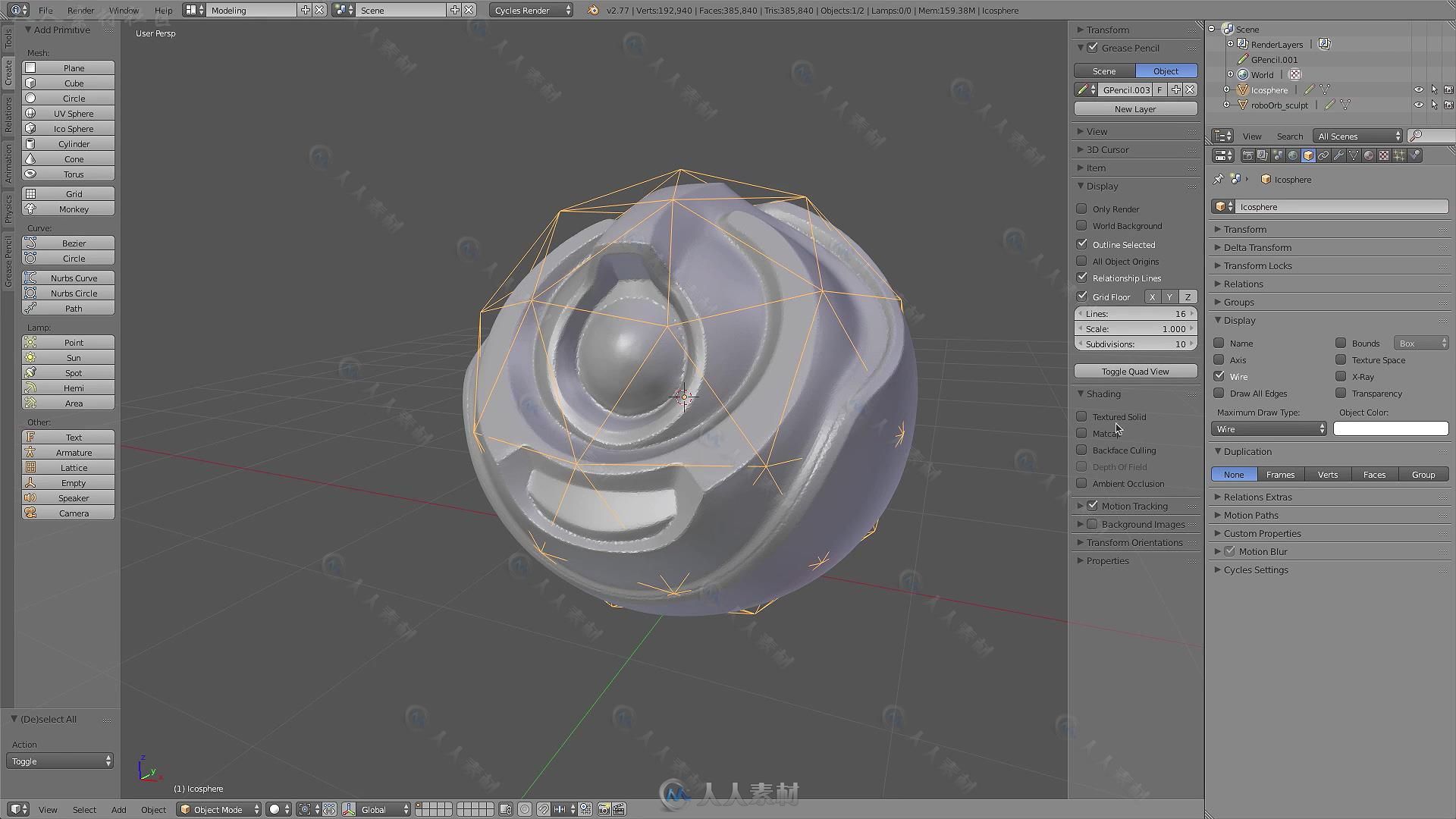 Blender雕刻技术训练视频教程 CGCOOKIE INTRODUCTION TO RETOPOLOGY
