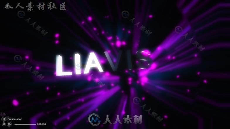 美丽的LIAVIS音乐播放器入门包套件完整项目Unity游戏素材资源