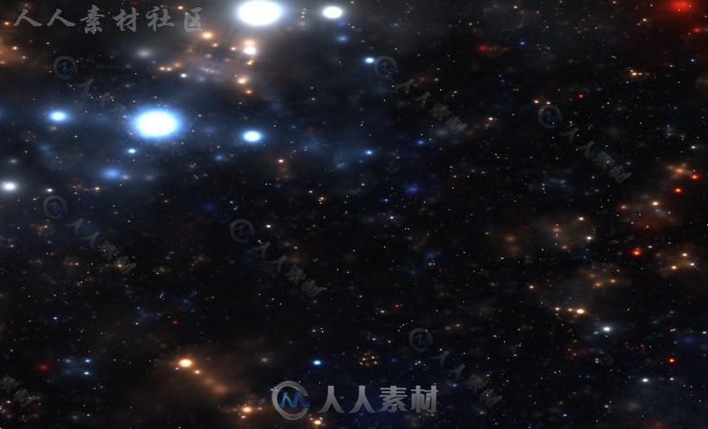无限的美丽的星空天空着色器Unity游戏素材资源