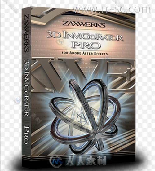 AE插件超强三维立体制作 Zaxwerks 3D Invigorator PRO v8.5.0