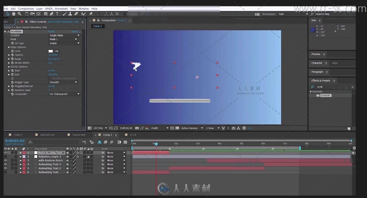 AE字体动画制作视频教程After Effects Text Animation-cmiVFX
