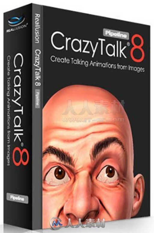 CrazyTalk动画制作工具软件V8.12.3124.1版+资料包 REALLUSION CRAZYTALK PIPELINE ...