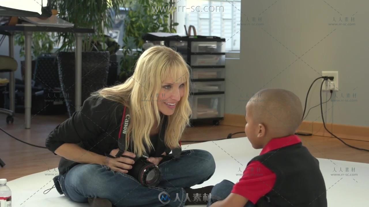 超可爱当代儿童肖像摄影视频教程