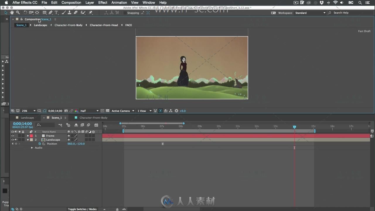强大的After Effects艺术动画视频教程