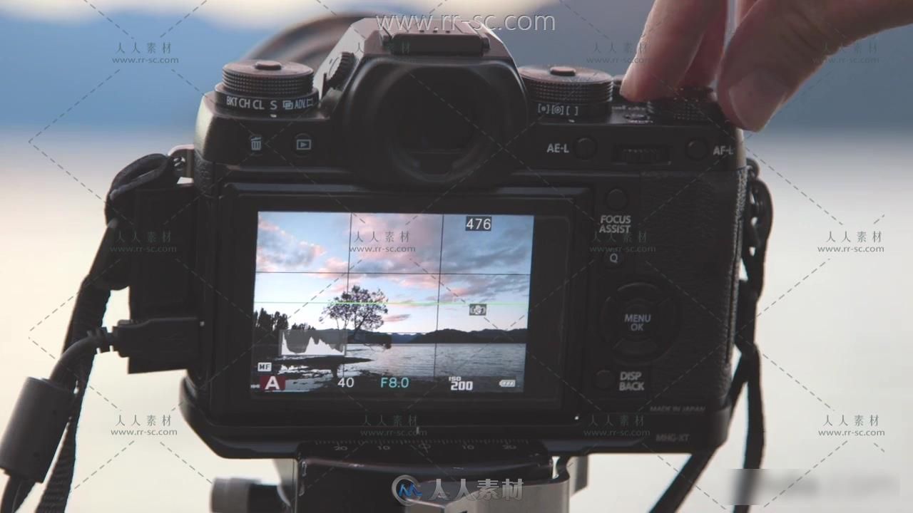 大师在新西兰的瓦纳卡湖摄影视频教程