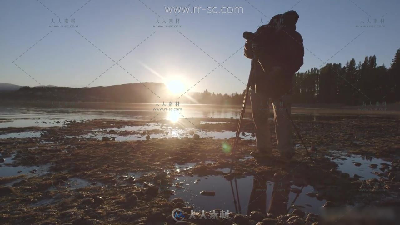 大师在新西兰的瓦纳卡湖摄影视频教程