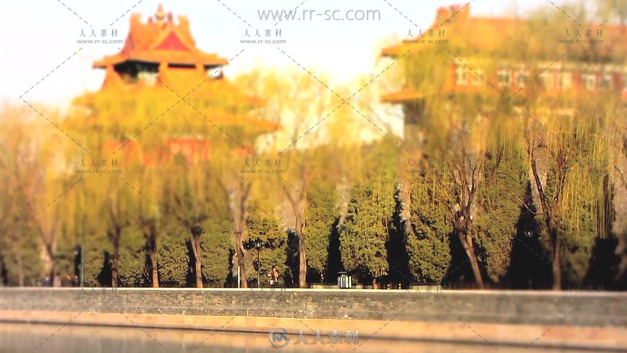 延时摄影北京城市交通街道实拍视频素材