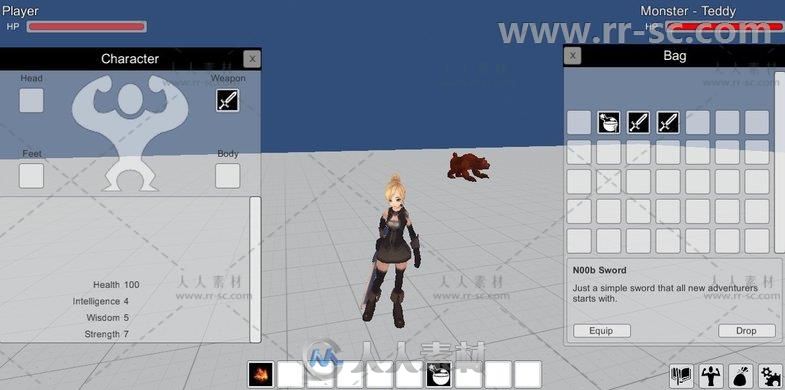 视觉游戏开发工具编辑器扩充Unity游戏素材资源