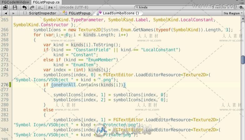 脚本检查器工具编辑器扩充Unity素材资源