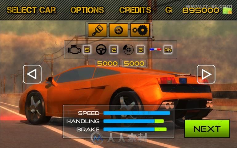 公路赛车手无尽的赛车游戏完整项目Unity游戏素材资源