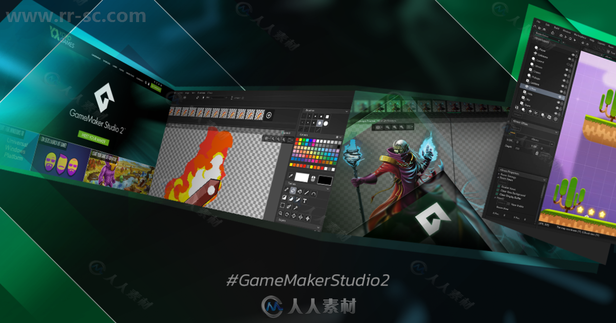 GameMaker Studio Ultimate游戏开发软件V2022.8.1.36版