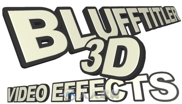BluffTitler Pro三维标题动画制作软件V13.8.0.0版