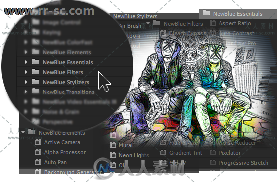 NewBlueFX TotalFX7视觉特效AE与PR插件V7.5.210212版