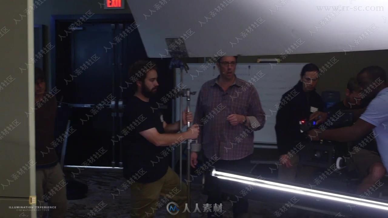 高阶电影拍摄现场灯光布景拍摄工作流程视频教程