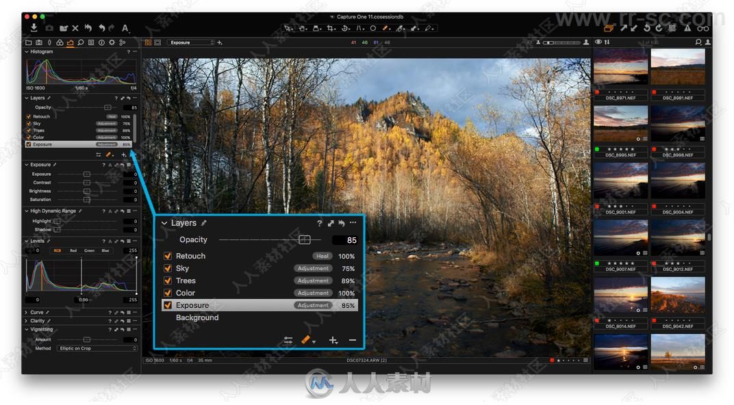 Capture One Pro RAW文件转换器和图像编辑软件V12.0.2版