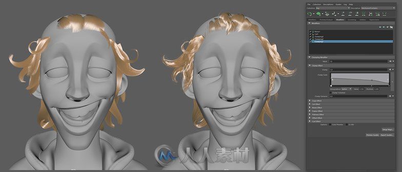 使用ZBrush雕刻年轻角色Dude的操作过程解析 制作了不同的灯光场景