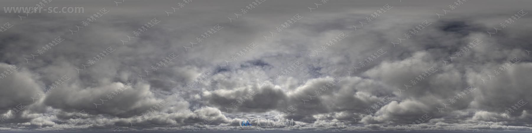 92组HDR天空云8K超高清全景图合集