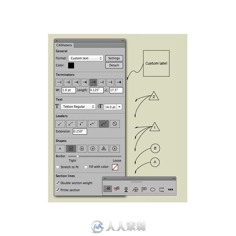 Hot Door CADTools工程制图Illustrator插件V12.2.2版