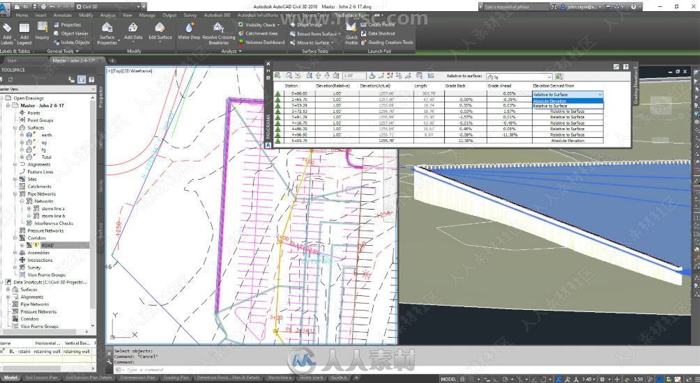 Autodesk AutoCAD Civil 3D 软件V2024版