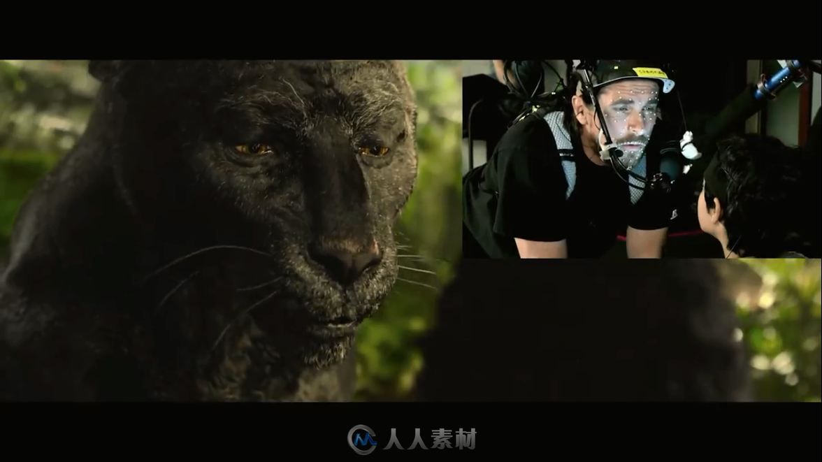 影片《森林之子毛克利》幕后制作解析视频 使用表演捕捉技术制作动物
