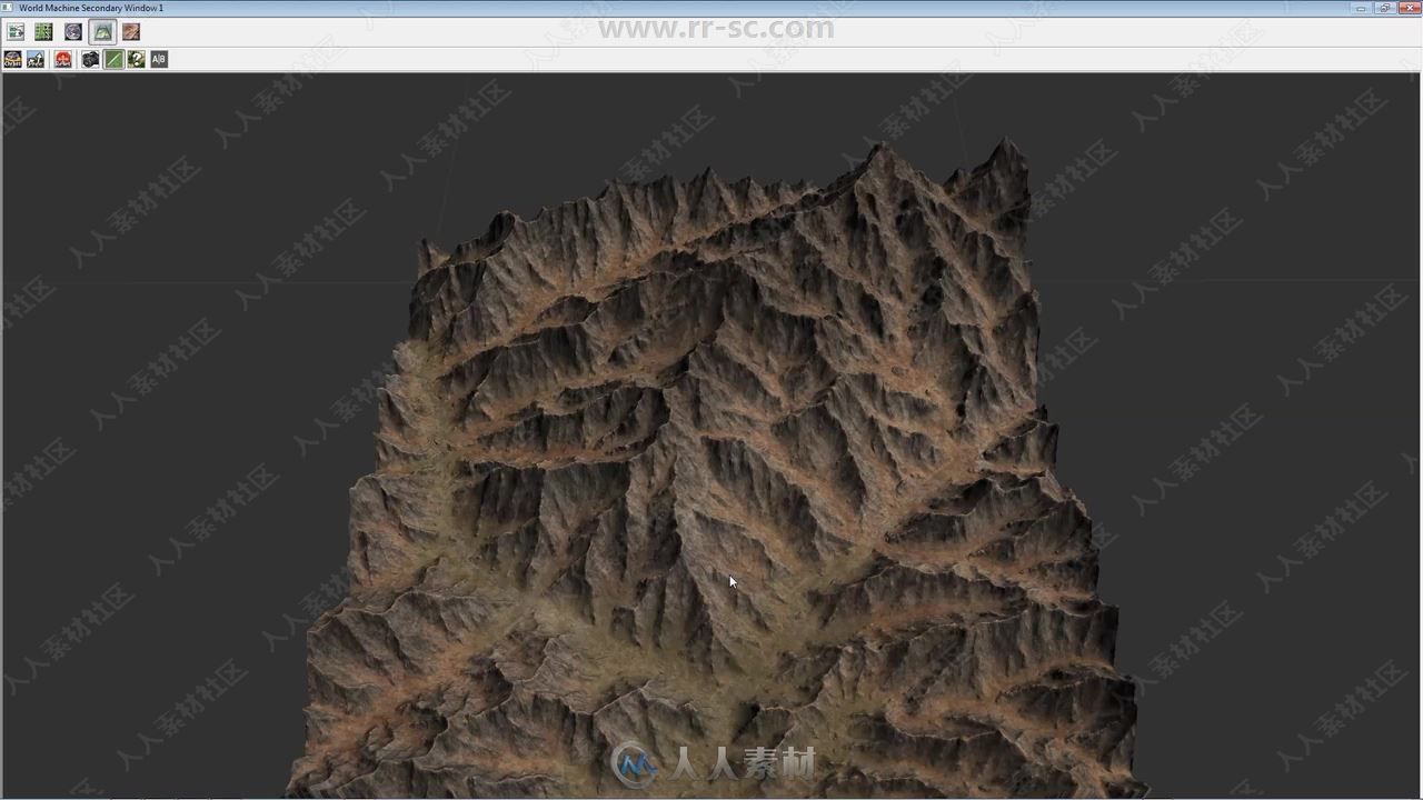 World Machine图像纹理地形制作视频教程