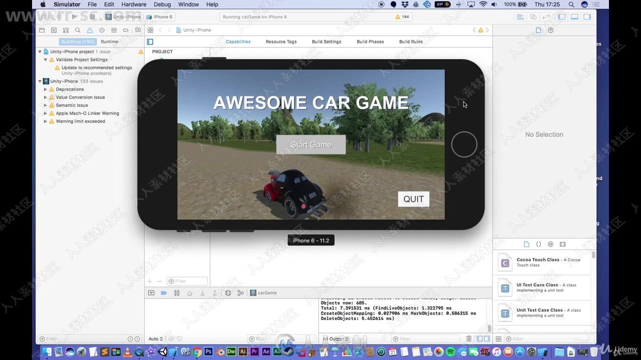 Unity 2018游戏引擎初学者入门学习训练视频教程