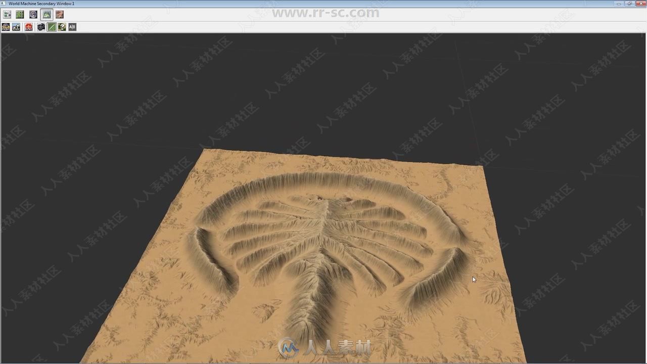World Machine任意图片转换为地形技术视频教程