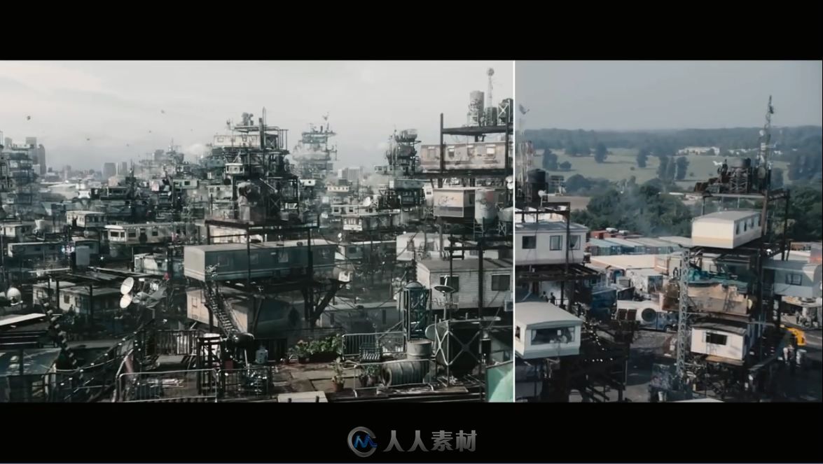 影片《头号玩家》视觉特效解析视频 真实世界和虚拟世界的幕后制作