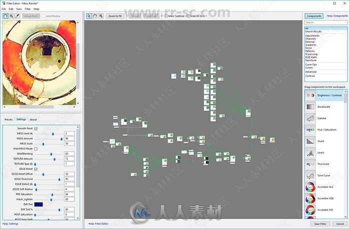 Filter forge滤镜预设库软件与PS插件V8.0版