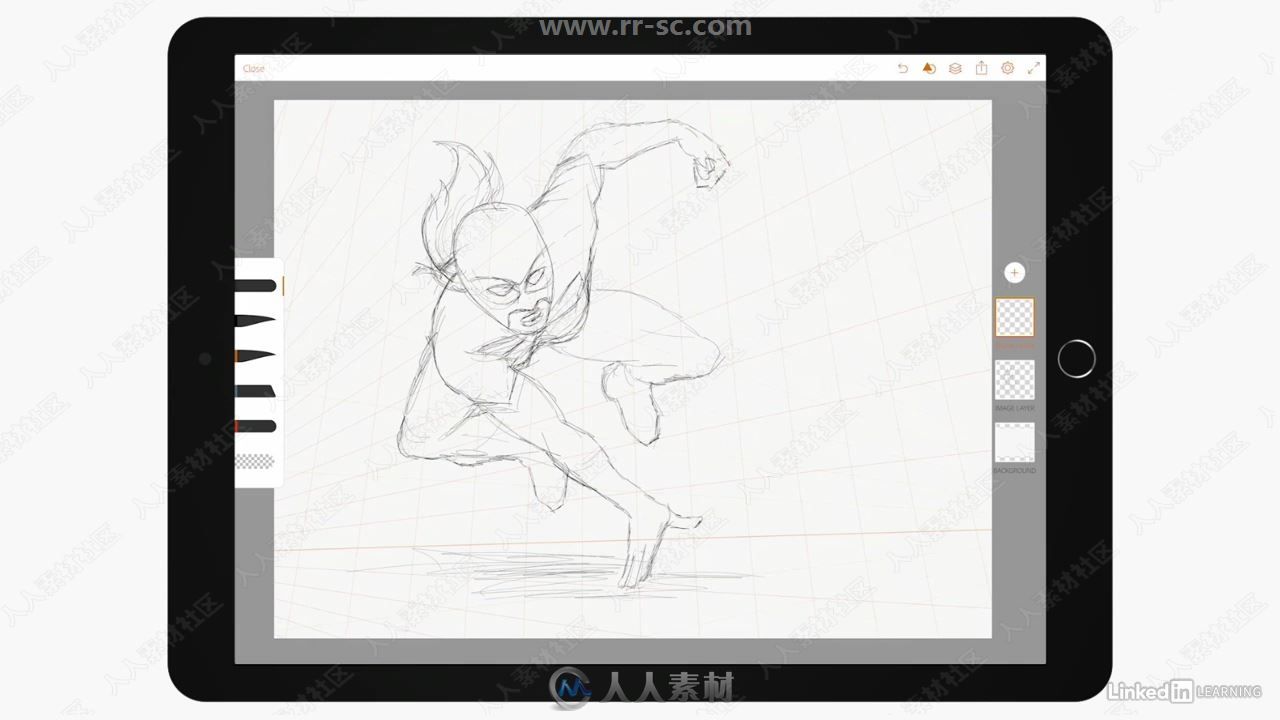 Illustrator Draw平板移动端插画绘图视频教程