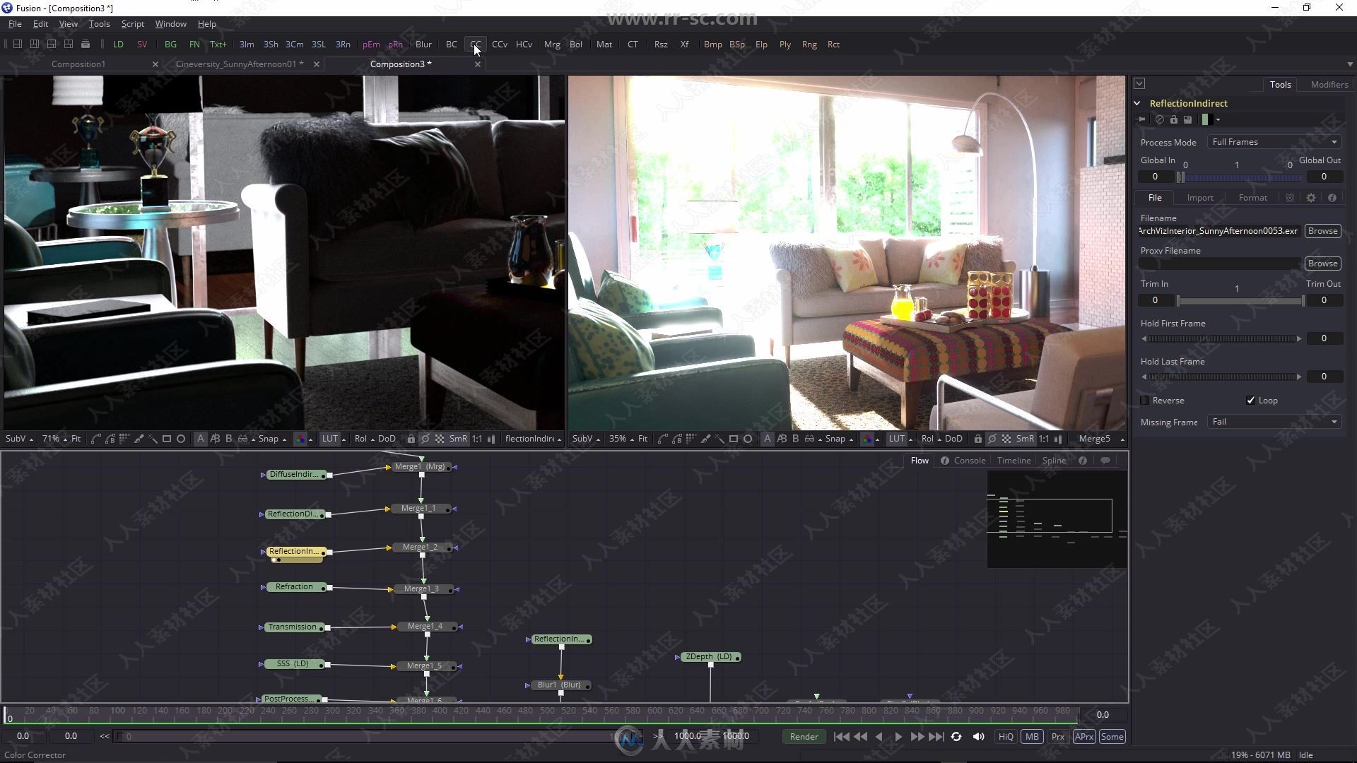 Cinema 4D中Octane渲染器使用技术视频教程