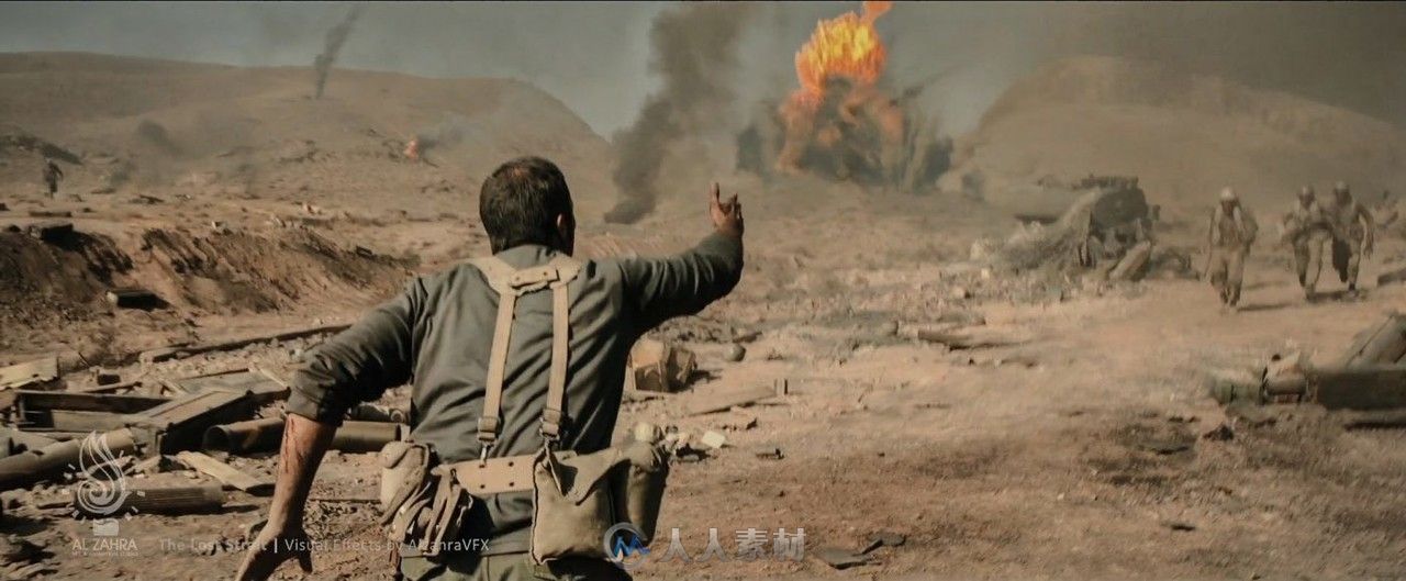 影片《失落的海峡》视觉特效解析视频 战火纷飞的爆炸场景太真实了