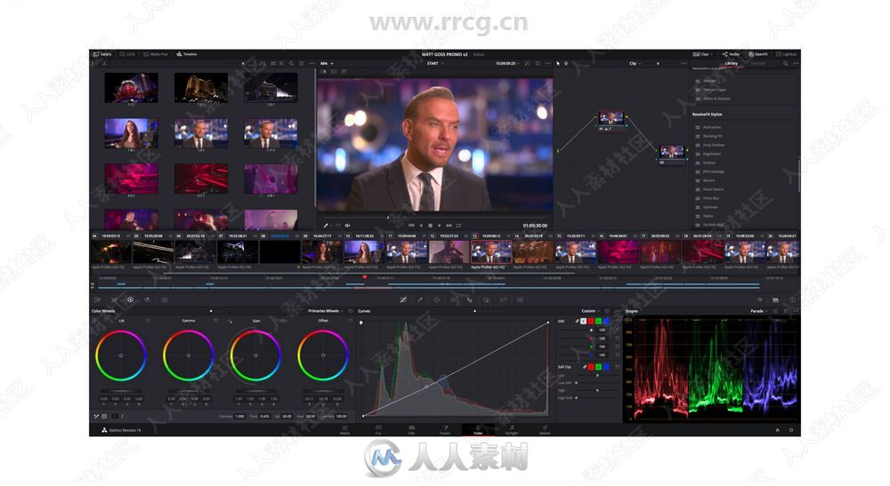 DaVinci Resolve Studio达芬奇影视调色软件V16.2.6.5版