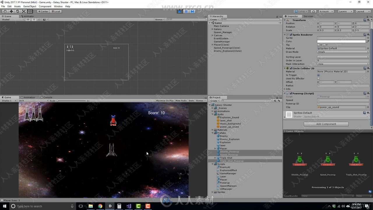 Unity 2019游戏开发核心指南训练视频教程