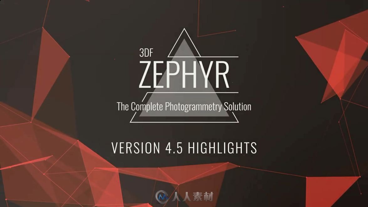 3DF Zephyr Aeria照片自动三维化软件V4.505版